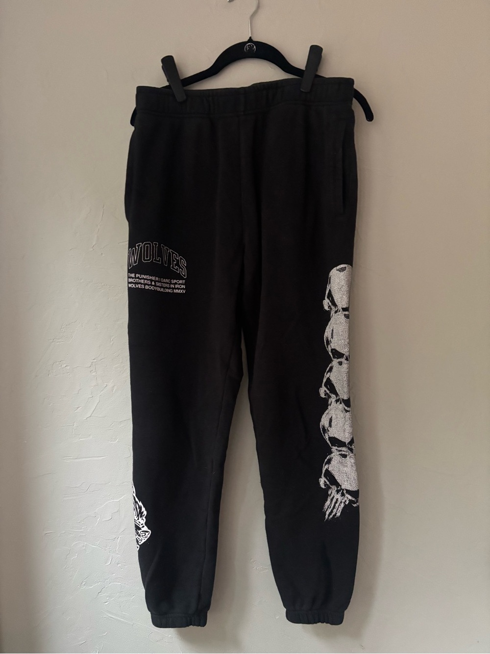 Darc Sport x Marvel Punisher Sweatpants S 816/1000 Hero Elite Wolves